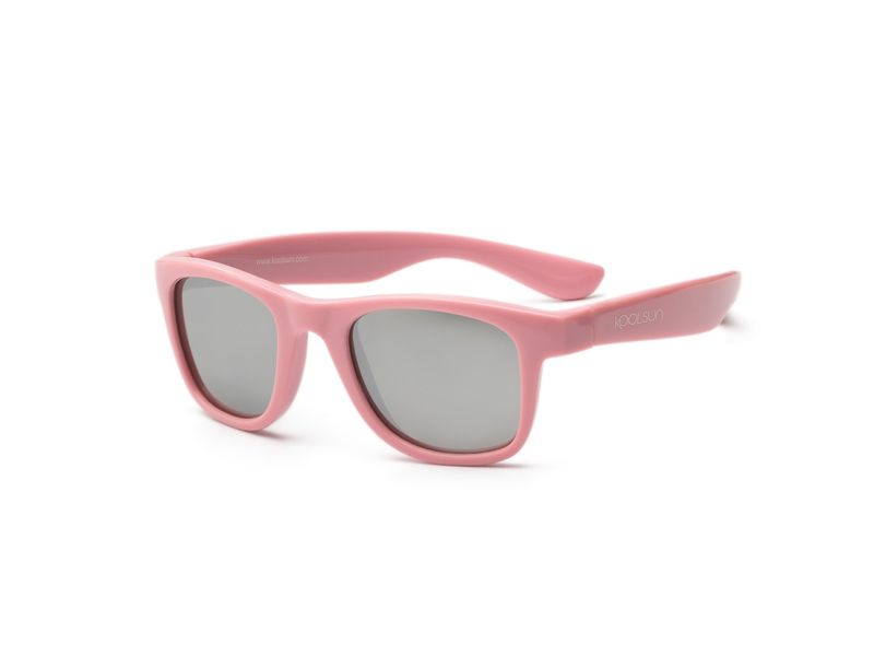 Дитячі сонцезахисні окуляри Koolsun ніжно-рожеві серії Wave (Розмір: 3+) KS-WAPS003 KS-WABA003 фото