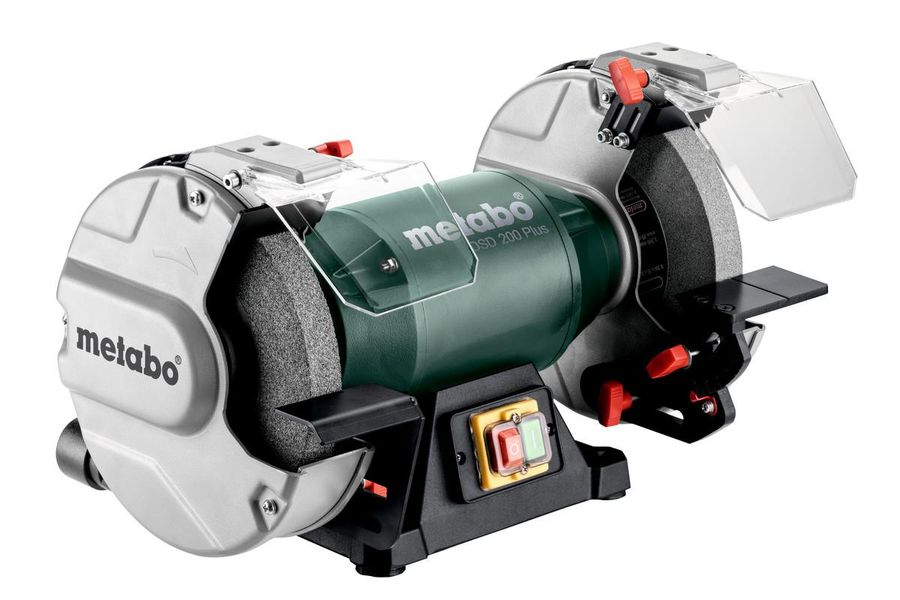 Верстат заточувальний Metabo DSD 200 PLUS 750Вт коло 200x25 2980об·хв 17.8кг - Уцінка 604210000 фото