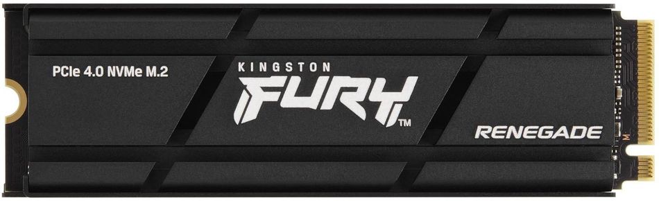 Накопичувач SSD Kingston M.2 1TB PCIe 4.0 Fury Renegade + радіатор (SFYRSK/1000G) SFYRSK/1000G фото