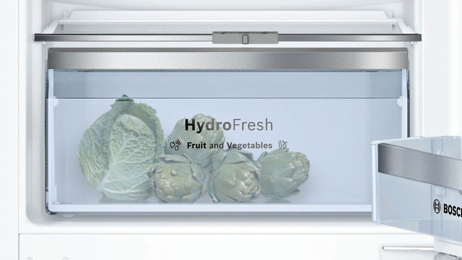 Холодильник Bosch вбуд. з нижн. мороз., 177x55x55, xолод.відд.-257л, мороз.відд.-68л, 2дв., А++, NF, білий (KIN86AFF0) KIN86AFF0 фото