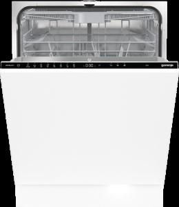 Посудомийна машина Gorenje вбудовувана, 16компл., A+++, 60см, автоматичне відчинення, сенсорн.упр, 3и кошики, білий (GV663D60) GV663D60 фото