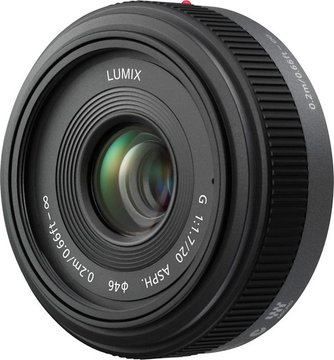 Об'єктив Panasonic Micro 4/3 Lens 20mm F1.7 ASPH Metal body Black (H-H020AE-K) H-H020AE-K фото