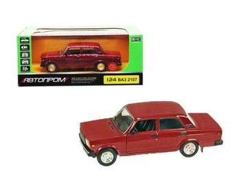 Коллекционная игрушечная машина Жигули ВАЗ 2107, инерционная (2107(Red)) 2107(Red) фото