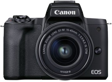 Цифр. фотокамера Canon EOS M50 Mk2 + 15-45 IS STM Kit Black (4728C043) 4728C043 фото