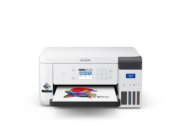 Принтер ink color A4 Epson SureColor SC-F100 1 ppm USB Ethernet Wi-Fi 4 inks sublimation (C11CJ80302) C11CJ80302 фото