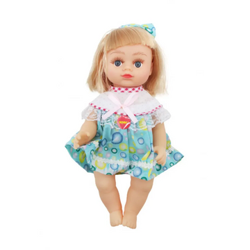 Кукла Алина (Бело-Голубой наряд) (5077-AI) 5077-AI фото
