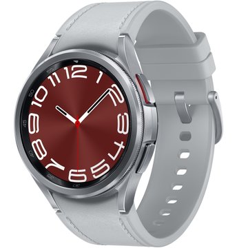 Смарт-годинник Samsung Galaxy Watch 6 Classic 43mm (R950) 1.31", 432x432, sAMOLED, BT 5.3, NFC, 2/16GB, сріблястий SM-R950NZSASEK фото