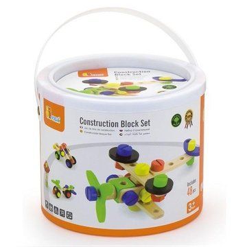 Дерев'яний конструктор Viga Toys 48 ел. (50383) 50383 фото