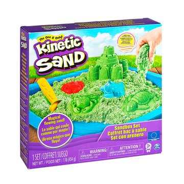 Набор песка для детского творчества - KINETIC SAND ЗАМОК ИЗ ПЕСКА (фиолетовый,454 г,формочки,лоток) (71402G) 71402 фото