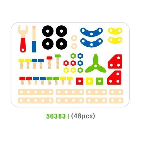 Деревянный конструктор Viga Toys 48 эл. (50383) 50383 фото