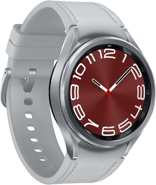 Смарт-часы Samsung Galaxy Watch 6 Classic 43mm (R950) 1.31", 432x432, sAMOLED, BT 5.3, NFC, 2/16GB, серебристый SM-R950NZSASEK фото