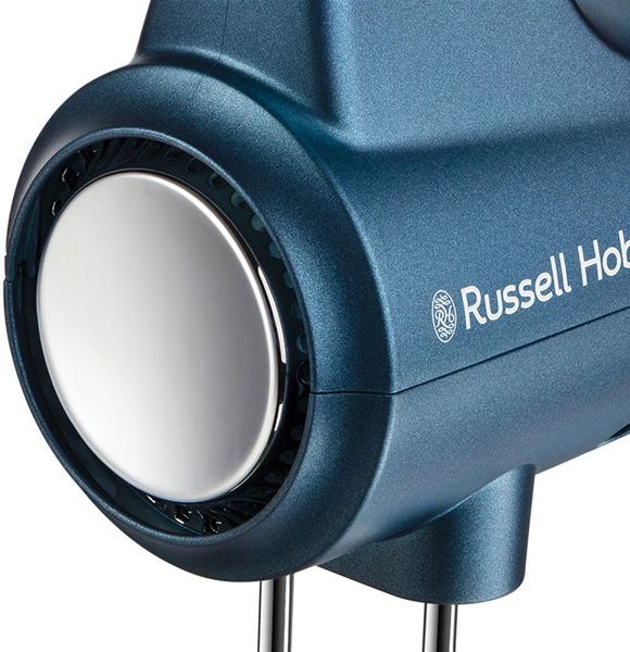 Міксер Russell Hobbs ручний Sapphire, 350Вт, насадки -4, турборежим, синій (25893-56) 25893-56 фото