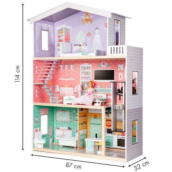 Ляльковий будинок Ecotoys WOW 4128 фото
