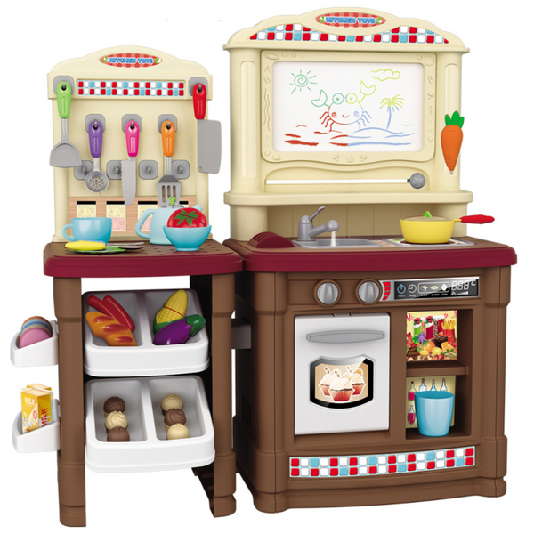 Игровой набор Кухня BL-101A с набором посуды и продуктов (BL-101B) BL-101B фото