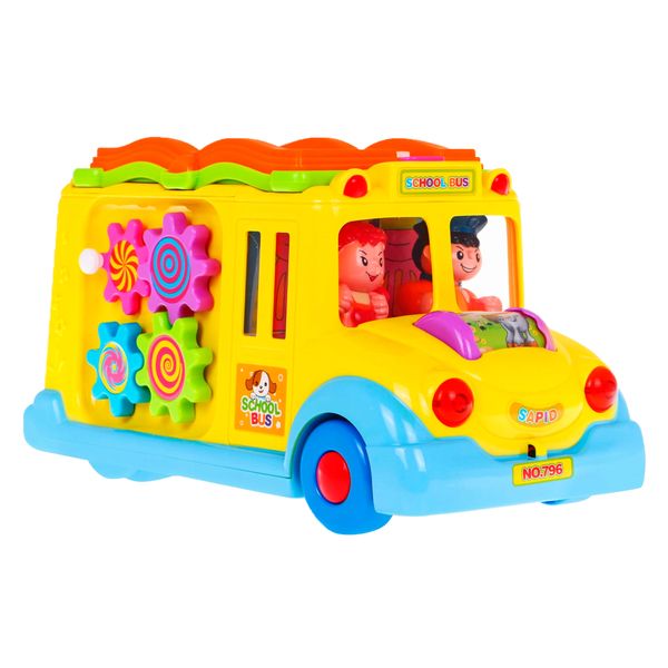 Музична розвивальна іграшка Hola Toys Шкільний автобус (796) 796 фото