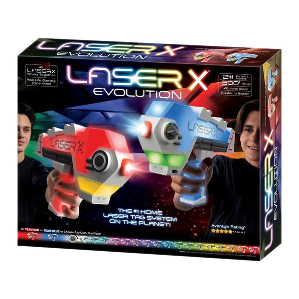 Ігровий набір для лазерних боїв - LASER X EVOLUTION ДЛЯ ДВОХ ГРАВЦІВ 88908 88908 фото