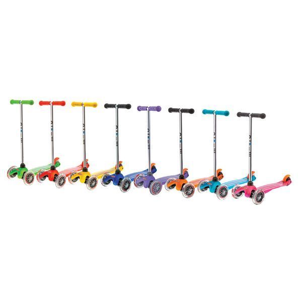 Самокат MICRO серії "Mini Classic" - РОЖЕВИЙ (до 50 kg, триколісний) (MM0002) MM000 фото
