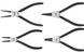 Щипці для стопорних кілець Neo Tools, набір 4шт, CrV (01-097)