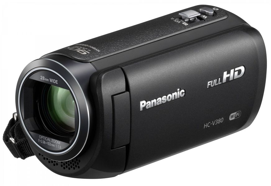 Цифр. видеокамера Panasonic HDV Flash HC-V380 Black HC-V380EE-K фото