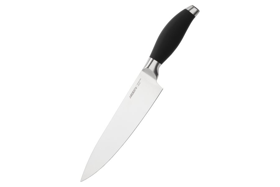 Кухонный нож поварской Ardesto Gemini 20,3 см, черный, нерж.сталь, пластик (AR2131SP) AR2131SP фото