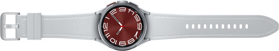 Смарт-годинник Samsung Galaxy Watch 6 Classic 43mm (R950) 1.31", 432x432, sAMOLED, BT 5.3, NFC, 2/16GB, сріблястий SM-R950NZSASEK фото